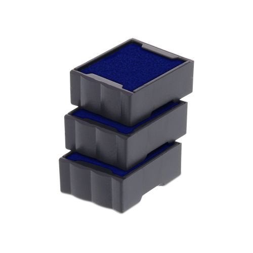 Trodat Replacement Ink Cartridge 6/4921 - Pack of 3 Color Blue